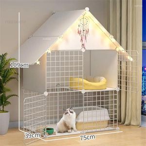 Kedi Taşıyıcılar Nordic Light Lüks Kafes Oturma Odası Balkon Ev