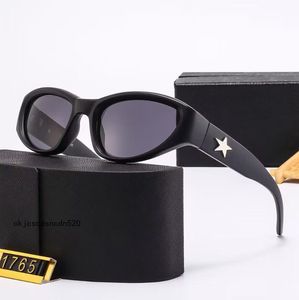 Mens sunglasses Womens Designer 1765 sunglasses SunGlasses Round Fashion Gold Frame Glass Lens Eyewear For Man