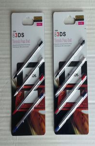 4PCSSETリトラクタブルメタルスタイラスタッチペン4IN1 3DS DHL FEDEX EMS SHIP3190750用セット