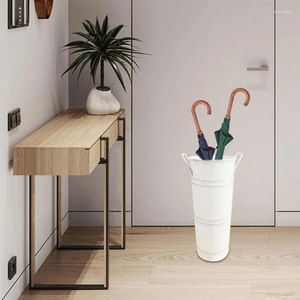 Storage Bottles Umbrella Bucket Bracket Metal Holder Stand Iron Rack For Indoor