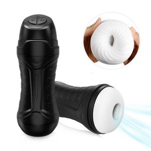Aircraft Cup Mens Inverted Name Device Adult Sex Products Electric Fully Automatic Male Masturator Clip Suction Aircraft Cup 4A9J