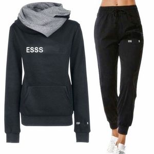 고품질 디자이너 ESS 후드 스웨트 셔츠 : 여자 3D 실리콘 후드, 스케이트 보드 애호가 및 힙합 팬에게 적합한 가을/겨울에는 크기, 크기 S-XXXL