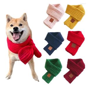 Dog Apparel Pet Holiday Clothing Clothes Accessories Cat Knitted Scarf Girdle Winter Comfort