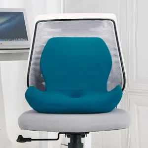 Kuddminnesskumstol Orthopedic Office Chair Support midja Back Car Lazy Tatami