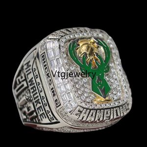 Luxuriöser Ring zur Basketball-Weltmeisterschaft 2021–2023, Designer-Champions-Ringe aus 14 Karat Gold, Diamant-Sportschmuck für Herren und Damen