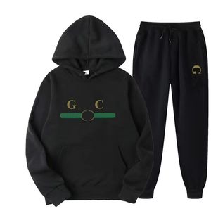 Designer-Sport-Hoodie-Set, Frühlings- und Herbst-Hoodie + Sporthosenbezug, bedruckt mit Buchstaben auf dem Kopf, modisches und trendiges, locker sitzendes, lässiges Sportbekleidungsset