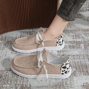 Casual Shoes Canvas Women's 2024 Spring i Autumn Lightweight Fashion Flat Bottom Niski (1 cm-3 cm)