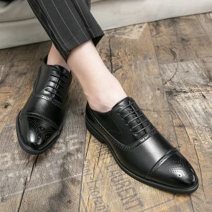 Stiefel Italienische Mann Schuhgeschäft Männer Lederschuhe Männer speicherte Hochzeitsschuhe Freizeit Schnürung Mode Männerschuhe Büroschuhe Männer Männer Männer