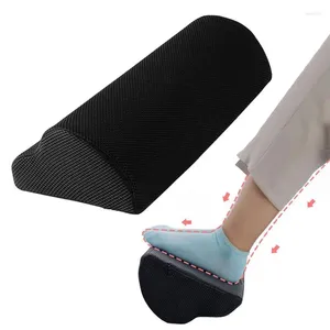 Kudde fotstöd ergonomiska fötter avkopplande stöd Fotstöd under skrivbord bärbar massage för resekontor