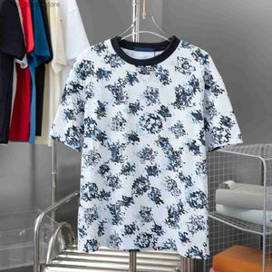 Herr t-shirts designer mens t-shirts ren bomull kort-slved t-skjortor mode casual mens and womens t-shirt full body brev tryckta sommar ts topps y240402