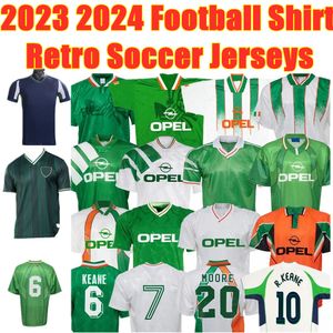 Sheridan 2002 1994 Ireland Retro Soccer Jersey 1990 1992 1996 1997 Home Classic Vintage Irish McGrath Duff Keane Staunton Houghton Aldridge McAateer Football Shirt