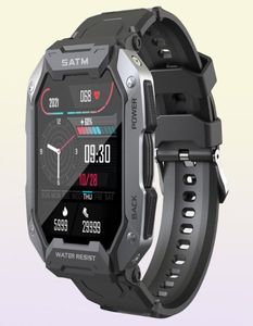 C20 Military Smart Watch Mężczyźni sadły czarne Ultra Army Outdoor IP68 5ATM WODY ODPOWIEDNIĆ TEARTO Blood Tlen Smartwatch 20223552434