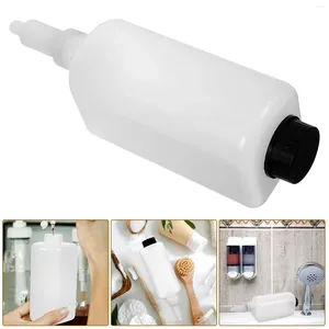 Flüssigseifenspender, Kunststoffspender, Flaschenpumpe, Shampoo, Teil zur Wandmontage