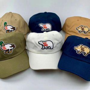 Caps Nakış Hayvan Beyzbol Kapağı Unisex Designer Street Moda Lüks Şapka Erkek Şapkalar Yüksek Kaliteli Erkek Kaplar Casquette D21