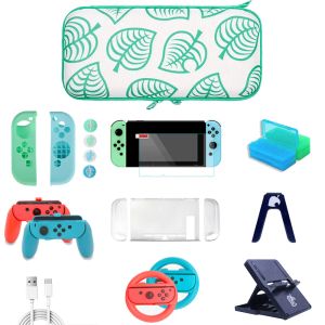 ニンテンドースイッチ用のバッグアニマルクロッシングケースキャリングキャリングバッグ任天堂スイッチアクセサリー用ジョイコンプロテクターカバー