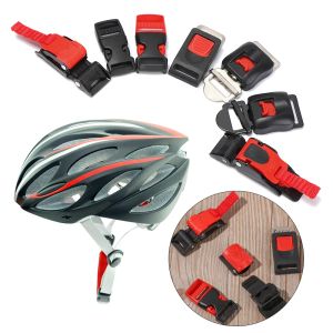 Motorrad -Kunststoff -Helm Schnellfreisetzung Speed ​​Clip Chin -Gurt Zugschnalle Radfahrrad Helm Schnallen Motocross Chin Gurt Flexibler Clip