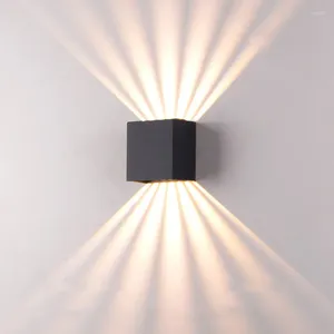 Wall Lamp Modern LED 6W Outdoor Waterproof IP65 Light Porch Garden Lamps & Indoor Bedroom Living Room Decoration Lighting