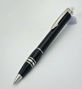 yüksek kaliteli siyah reçine silindir top kalem kalem kalem kalemleri moda kırtasiye okul ofis malzemeleri hediye yazma pen7746259