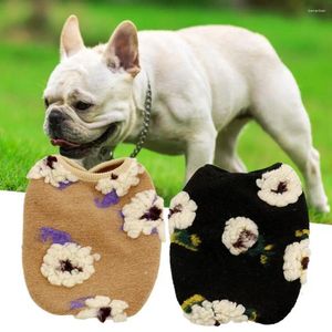 Abbigliamento per cani Gilet per animali domestici Adorabili colori solidi Confortevole aderente a due gambe Decorativo Tipo pullover Abiti comodi per le passeggiate