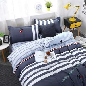 Bedding Sets High Quality Double Sanded Quilt Cover Sheet Pillowcase Four-piece Set