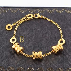 Bracelet Designer Three Ring Three Color Spring Bracelet Stainless Steel Luxury Brand Bracelet Jewelry For Women