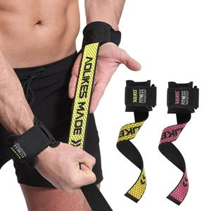 1 Pair Professional Weightlifting Fitness Strap Wristband Training Hand Bands Wrist Support Straps Wraps Guards Gym Fitness 240322