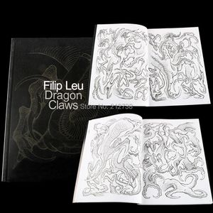 EST Dragon Claws Tattoo Designs by Filip Leu Book Body Art Design Pattern Template 240318