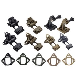 Acessórios para capacete tático L4G24 L4G69 NVG Mount Night Vision Capacete Compatibilidade PVS14 PVS15 PVS18 PVS31 GPNVG18 PSQ36