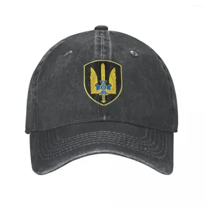 Ball Caps Ukraine Special Forces SBU Denim Baseball Cap Snapback Sonnenhut Für Junge Mädchen Ukrainische Frühling Herbst Casquette