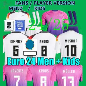 2024 2025 oyuncu hayranları futbol formaları Kroos Wirtz Kimmich Fullkrug Muller Ganbry Havertz Musiala Sane Undav Tah 24 25 Ulusal Agermanys Futbol Erkekler Gömlek 999