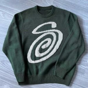 Suéteres suéteres masculinos de tamanho grande harajuku estética gráfica hip hop y2k maconha suéter vintage punk lotes malhas pulsões góticas stree