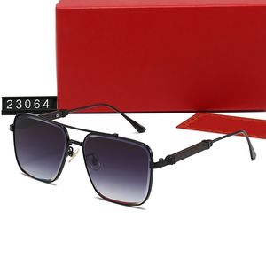 24sss designer de óculos de sol homens e mulheres elegantes fios c designer de luxo Carter Sun Glasses Driving tons ao ar livre Proteja lentes polarizadoras de vidro do sol e óculos Sun UV400