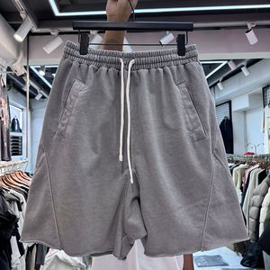 Designer Shorts Jogger Summer Pant For Men Patchwork Drawstring Vintage Short Pants Cotton Clothing 24SS