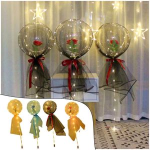 Decorative Flowers Led Rose Bouquet Luminous Christmas Decorate Gift Decoration Party Wedding Fashion And Simple Home Furnishings 2024