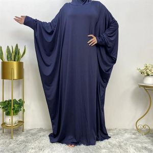 Ubranie etniczne nad głową z kapturem Abaya Kobiety muzułmańskie maxi sukienka Kaftan Eid Ramadan Modlitwa odzież islamska arabska szata Abayas Khimar suknia