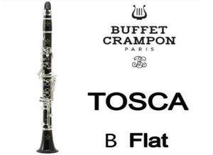 Zupełnie nowy Buffet Crampon Professional drewno klarnet tosca sandałowy drewno Ebony profesjonalny klarnetstudent model Bakelite8332999