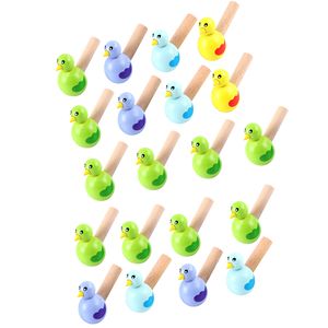 Whistle Bird Toy Party Whistles Toys Kids Noise Favors Musical Water Call Wood Birthday Birthday Instrument Train Baby Bathtime