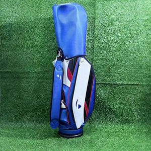Torby golfowe Trzy kolory torby z wozami o dużej średnicy i duża pojemność wodoodporny materiał Skontaktuj się z nami, aby wyświetlić zdjęcia za pomocą logo