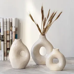 Vases Vilead Pampas Grass Modern Art Ceramic Dry Flower Bedroom Living Room Homeware Interior Decoration Nordic Small Office