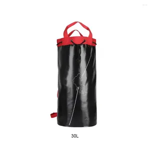 Backpack Rope Bag Climbing Ropes PVC Organizer Accessories 30L