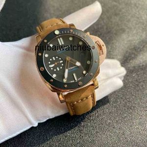 Watch Super Luxury Diving Luminous Movement Fully Automatic Mechanical Mens Swimming Sapphire Leather Pjnn