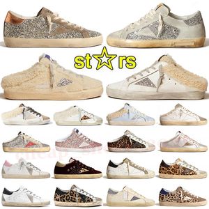 2024 Nya sneakers Doold Dirty Sports Shoes New Release Italy Brand Men Women Hi Ball Star Casual Shoes White Leather Flat Slide Shoe Luxury Superstars Dhgate 35-46