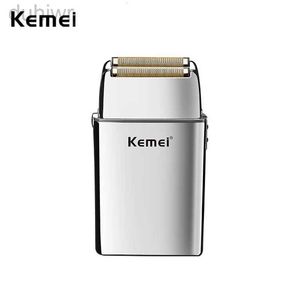 Electric Shavers Kemei TX5 Pro Metal Housing Barber Shop Hair Shaver For Men Beard Bald Head Shaving Machine Recheble Razor 2442