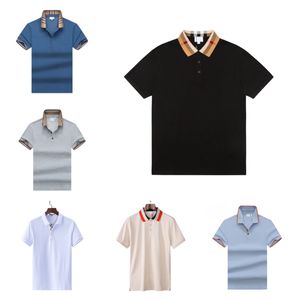 2024 Designer Polo a maniche corte T-shirt da uomo di moda Polo estiva da uomo in cotone Manica corta Camicie casual Hip Hop Streetwear T Shirt Tees Abbigliamento da uomo