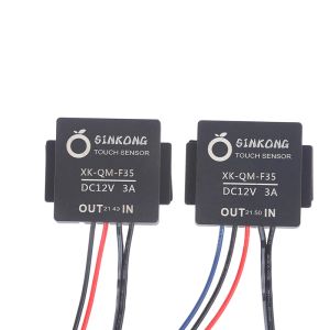 1PC DC 12V 3AバスルームミラースイッチLEDライトミラーヘッドライト用タッチスイッチセンサー