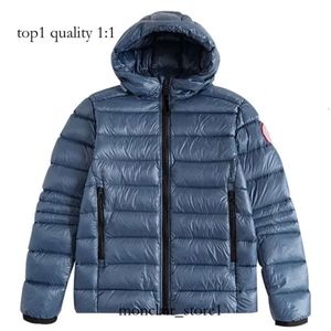 Canadas Goosejacket Jackets Men's Down Parkas Winter Bodywarmer Cotton Luxury Puffy Jackets Top Quality Crofton Hoody Coat Windbreakers Couples Thickened 9711