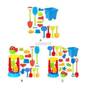 Sand Play Water Fun Baby Toy Beach Sand Parent-Child Toys Early Education Spade Bucket Kit 240402