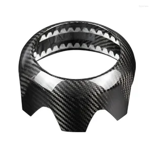 Steering Wheel Covers Real Carbon Fiber Car Cover Interior For MINI COOPER F54 F55 F56 F57 F60