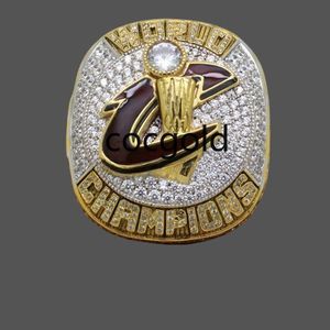 Designer 2016-2023 Campeonato Mundial de Basquete Anel Luxo 14K Ouro Campeões Anéis Estrela Jóias Diamante Para Homem Mulher