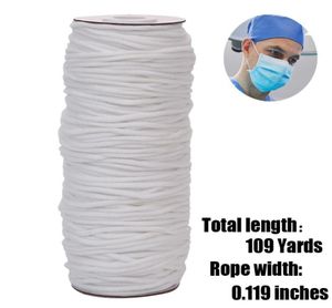 3mm 51050100m Elastic Rope Sewing Elastic Ribbon Cord Stretch Band Craft Sew Trim Sewing DIY Garment Accessories4912755